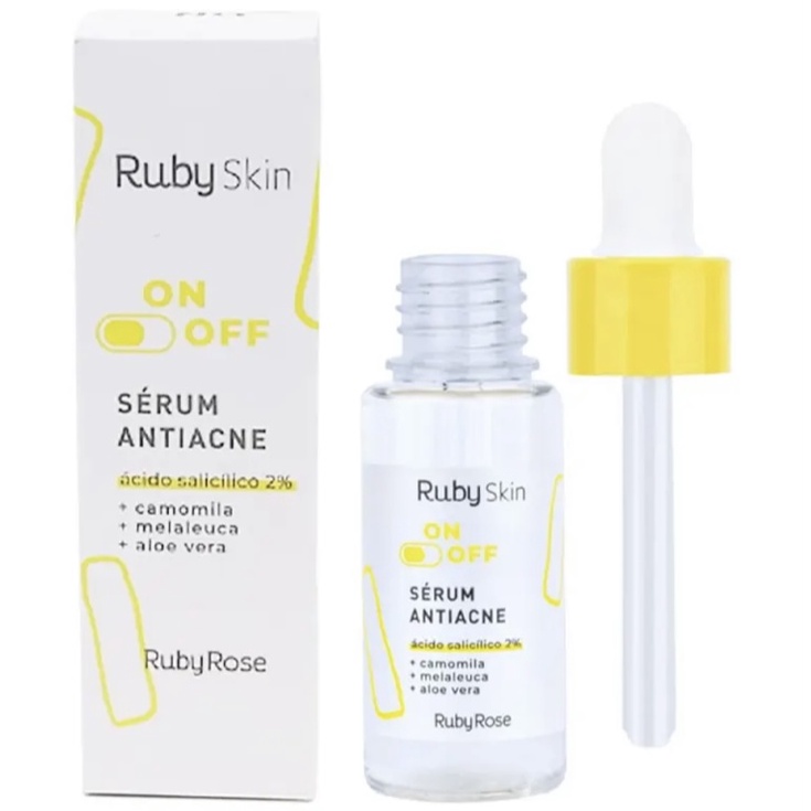 Sérum Antiacne ácido salicílico ON OFF Ruby Rose 30ml