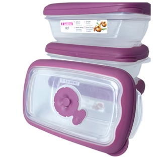 Kit 3 Potes Plástico Empilhaveis com Válvula Micro Ondas Retangular em Oferta na Shopee