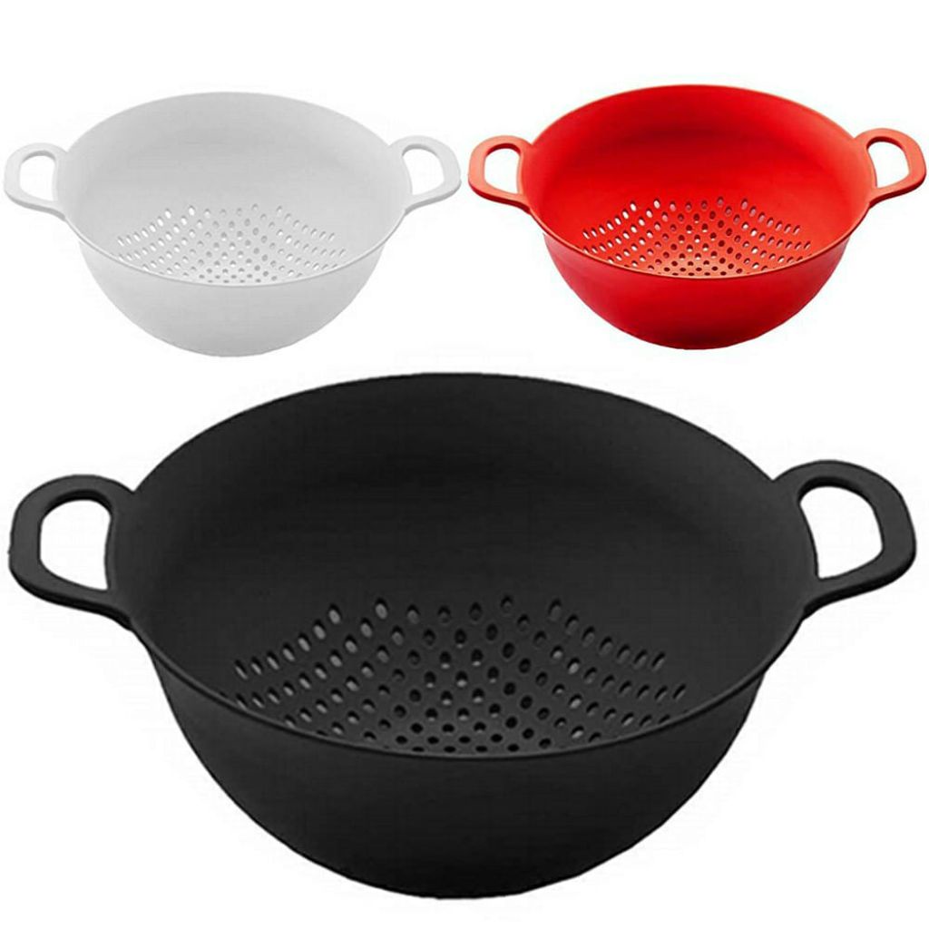 Lava Tudo / Escorredor de Arroz - Macarrão - Legumes - Saladas - Plástico - Cores Sortidas...