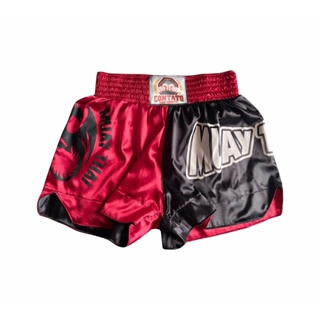 Short Muay Thai Cetim Com Elastano em Oferta na Shopee