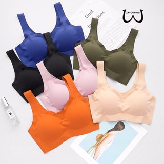 ZXYOUPING kit 1/4 Soutien Esportivo Sexy Com Sem Costura cm bojo Confortável Anel De Aço Push Up Underwear Plus Tamanho M-XXL