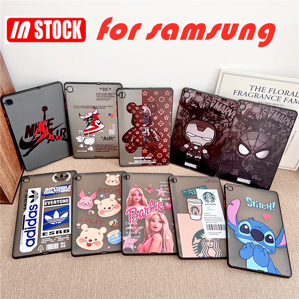 Estojo Para Samsung Galaxy Tab A7 Lite 8.7 SM-T220 T225 TPU Capa Traseira Macia À Prova De Choque