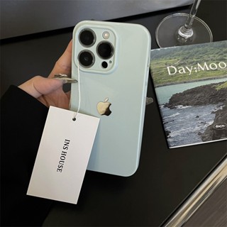 Capa Macaron Silver Logotipo Para iPhone 11 12 13 14 Pro Max TPU Macia Anti-Queda