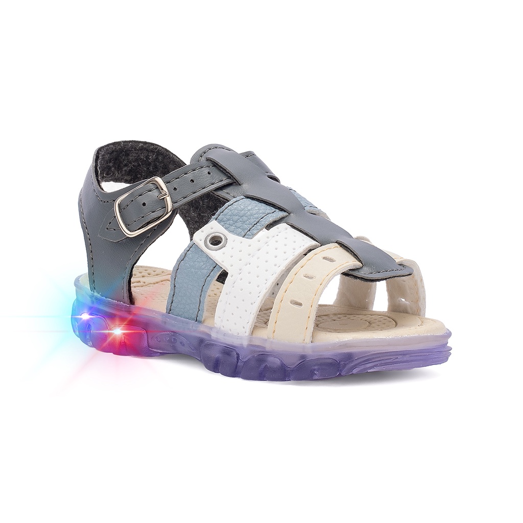 Sandalia Papete Infantil Masculina com LED Menino Funfy 2311A em Oferta na Shopee