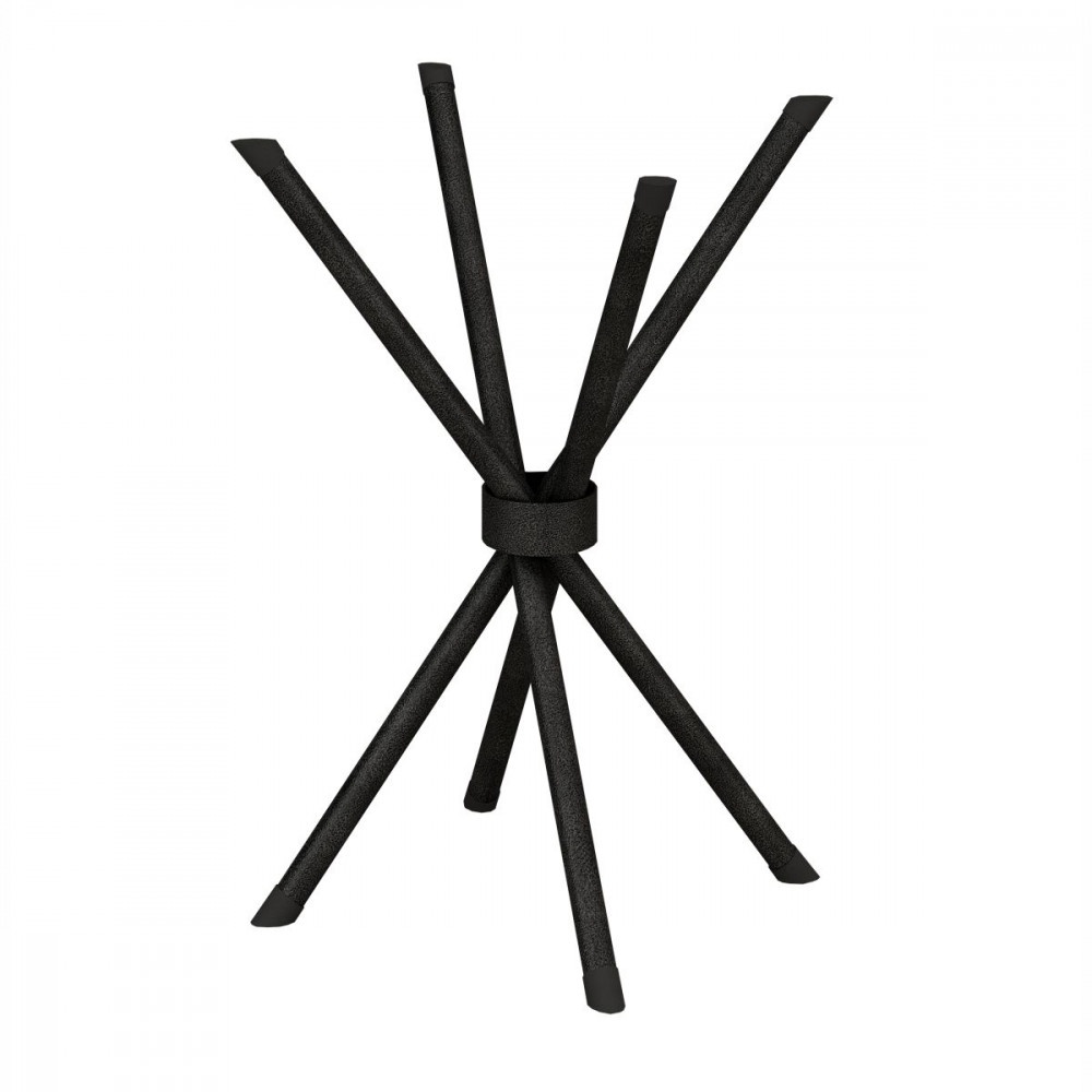 Base para Mesa de 75x75 Ipanema Martelado Grafite Teixeira em Oferta na Shopee