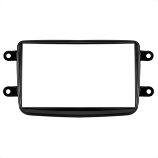 Moldura 2 Din Preto Duster Dynamique Sandero Expression Sandero Privilege 2011 Até 2020 Expex - EPX 252 em Oferta na Shopee