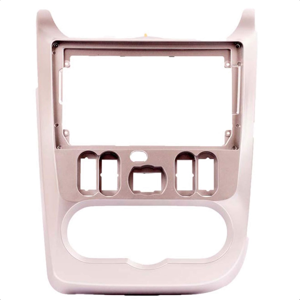 Moldura 9" Pol Prata Sandero Authentique Expression Stepway Privilege Logan 2011 Expex - EPX9RN006