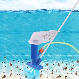 Aspirador De Piscina Ferramenta De Limpeza Portátil Escova Limpador De Cabeça De Varredora Escovas De Vassouras [Mistree.br]