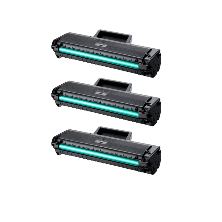 Kit 3x Toner Compativel Samsung MLT-D104 Mltd104l-scx3200-ml1660-ml1665