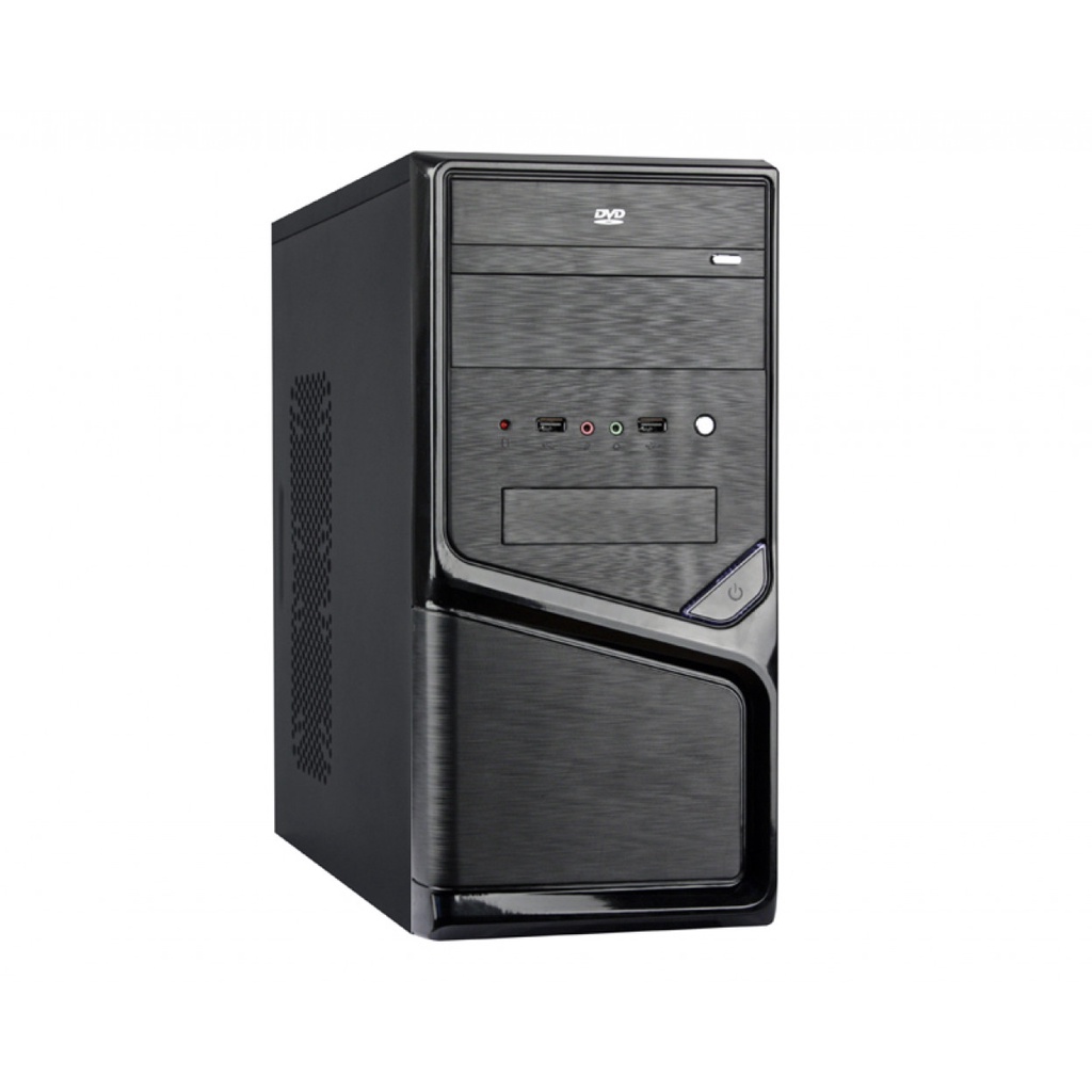 Gabinete Atx Goldentec 5819C Com Fonte 250W 2B Preto