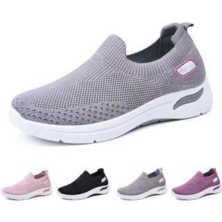 Plataforma Ortopédica Feminina Sapatos Esportivos Elásticos À Prova D