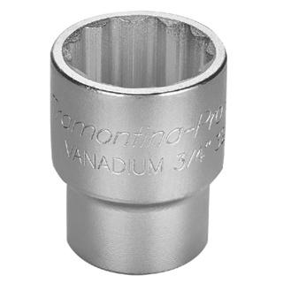 Soquete Estriado em Aço Cromo Vanádio 1.5/16'' - Encaixe 3/4'' Tramontina PRO em Oferta na Shopee
