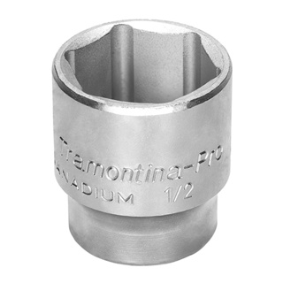 Soquete Sextavado em Aço Cromo Vanádio 15/16'' - Encaixe 1/2'' Tramontina PRO em Oferta na Shopee