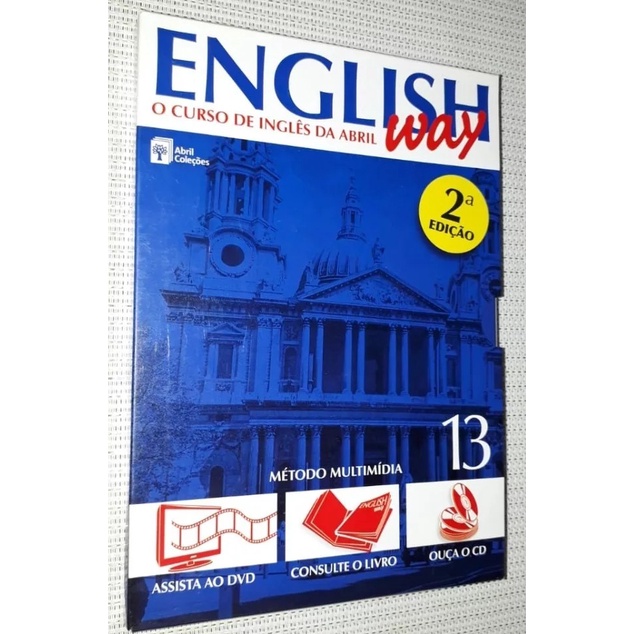 English Way - Curso de Inglês - Vol. 13 - Livro, CD e DVD