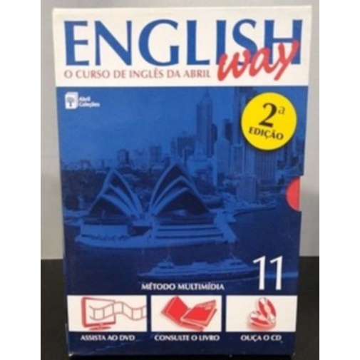 English Way - Curso de Inglês - Vol. 11 - Livro, CD e DVD