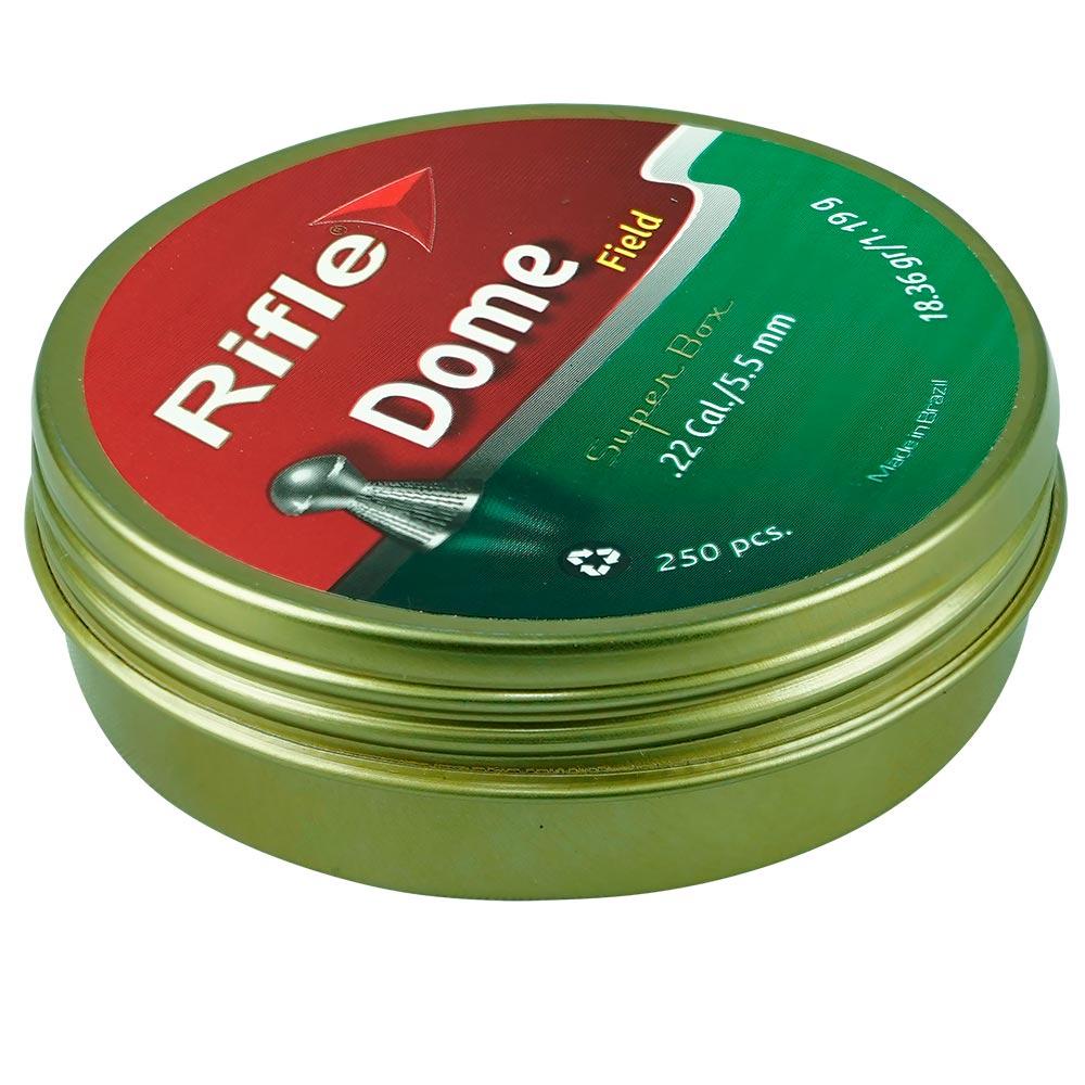 Chumbinho Dome Field Calibre 5.5 Rifle 250 Unidades 18.36gr