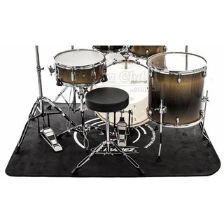 Tapete de Bateria X-Pro C. Ibañez Medidas 1,50m X 1,20m Exclusivo pra Bateria Acústica ou Eletrônica