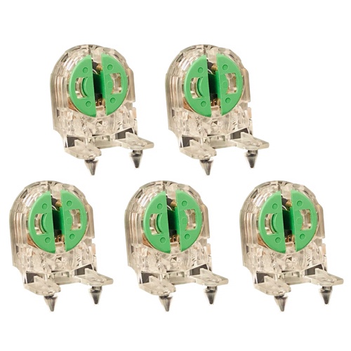 Kit 5 Soquetes Lampada Fluorescente Tubular G5 2A Lucchi em Oferta na Shopee