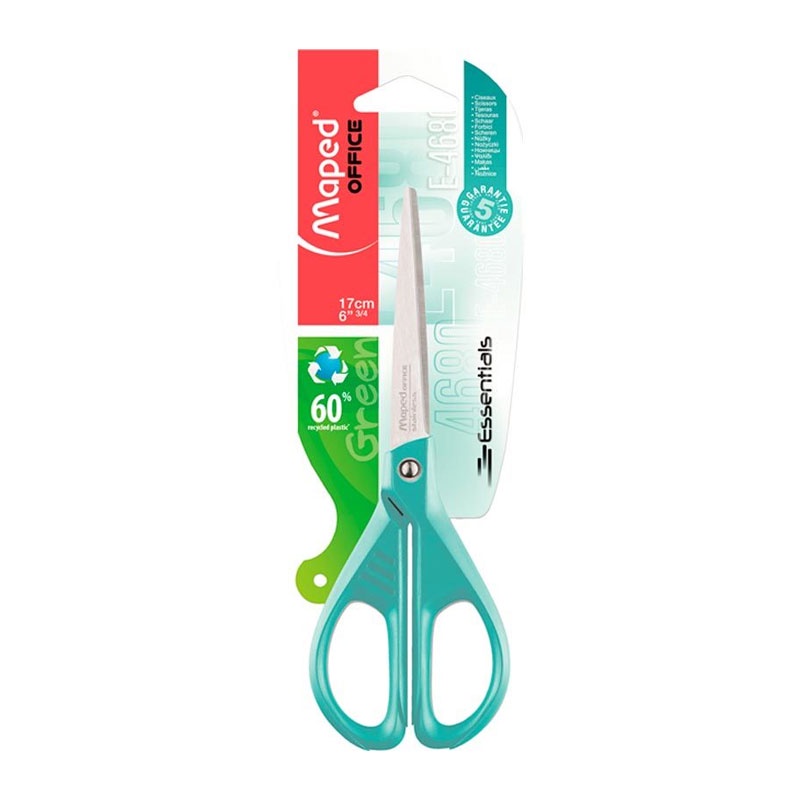 Tesoura multiuso Essentials Green Pastel 17 cm 468011 Maped em Oferta na Shopee