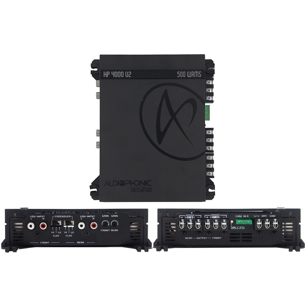 Amplificador Audiophonic Hp 4000 V2 ( 600w / 4 Canais ) em Oferta na Shopee