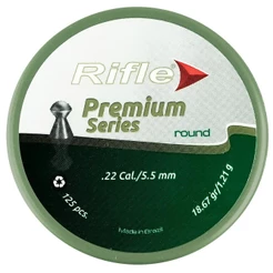 Chumbinho/Munição 5.5mm Rifle Round Premium Series 125un.