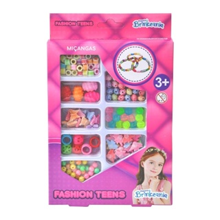 Miçangas Fashion Teens Caixa Pequena - Brinkzania em Oferta na Shopee