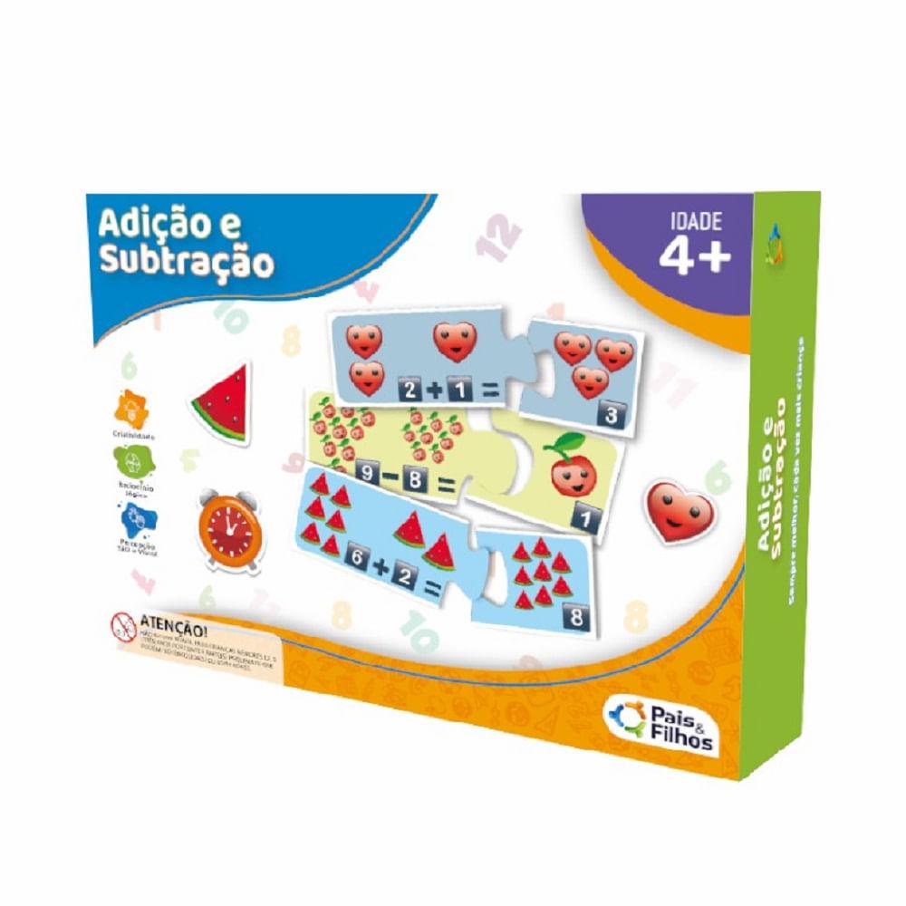 Jogo Adição e Subtração - Pais e Filhos - Hobbies & Collections
