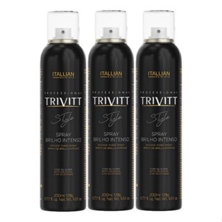Trivitt Spray De Brilho Intenso Style (3 Unidades)