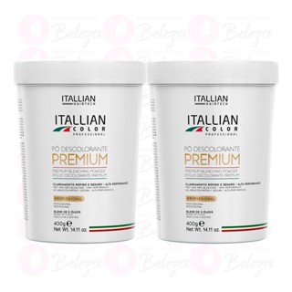 2 Unidades Pó Descolorante Premium Itallian Color