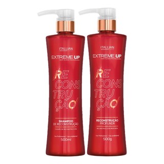 Kit Shampoo E Reconstrução Extreme Up Itallian Color em Oferta na Shopee