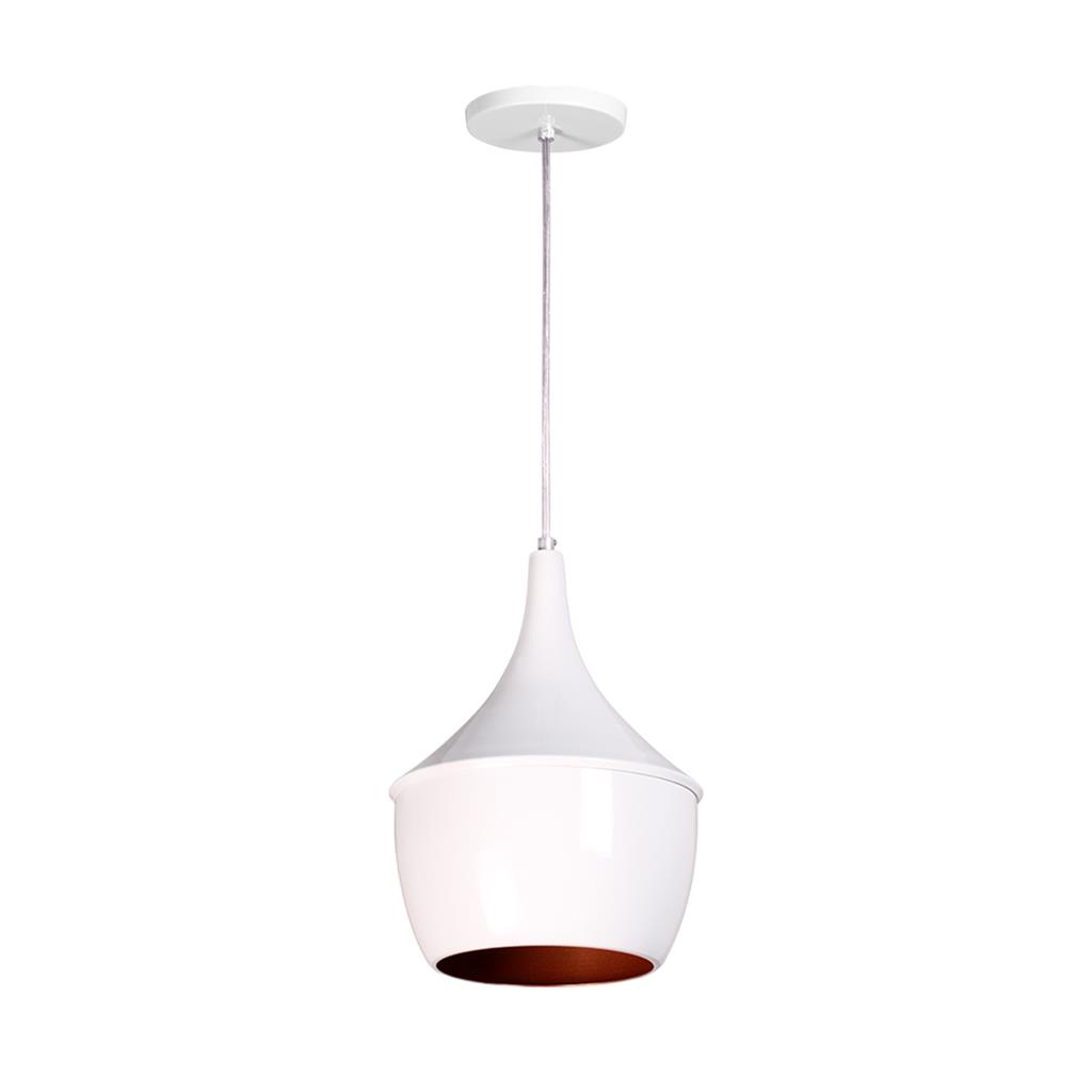 PENDENTE CAPADOCIA TOM DIXON COBRE/BRANCO -DICOMPEL BRILLARE