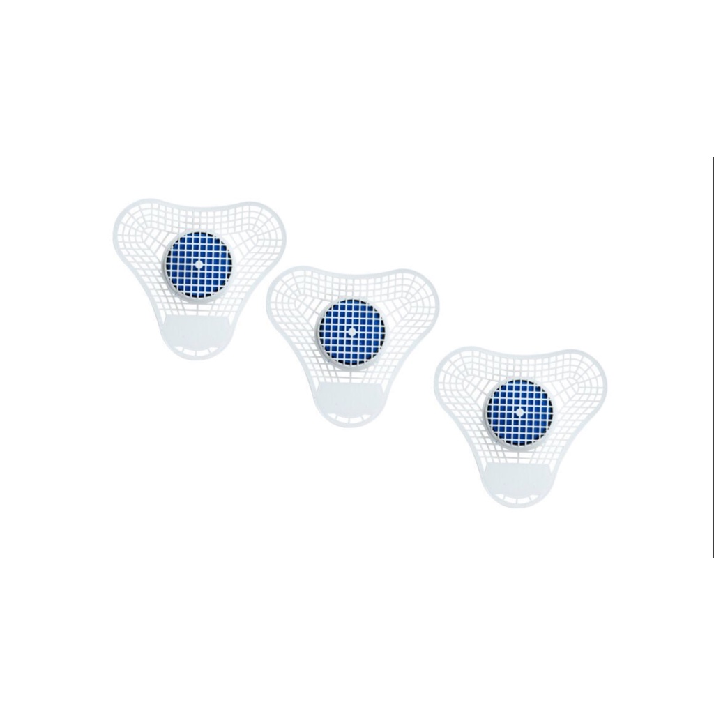 Kit 3 Telas Para Mictório com Pedra Perfumada Citrus