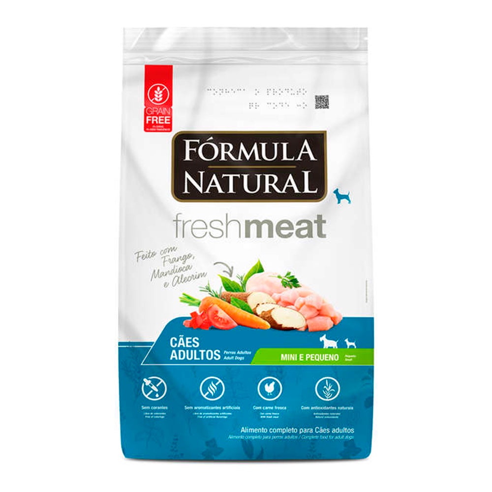 Ração Fórmula Natural Freshmeat Cães Adultos Porte Pequeno 1kg - Pets