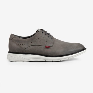 Sapato Social Masculino Atlas Ferracini Cinza 6085-675H