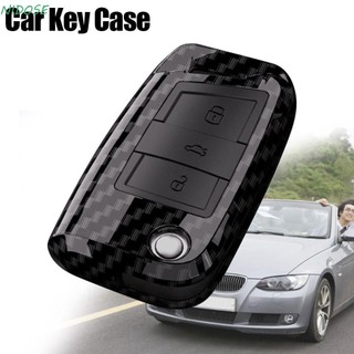 Capa Para Chave Remota De Carro NIDOSE , De Fibra De Carbono , VW Volkswagen/Golf 7/MK7/Tiguan/MK2/Skoda/Octavia