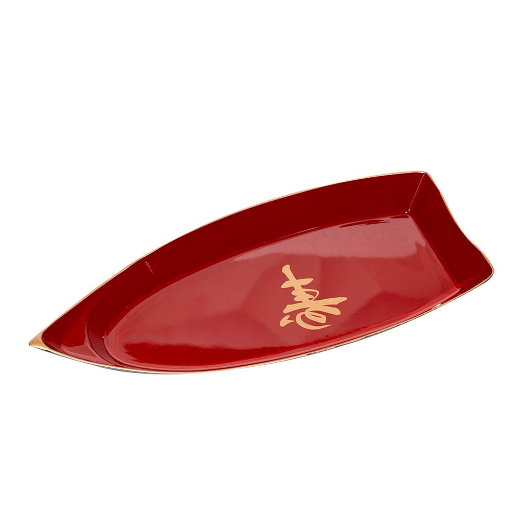 Barca Barco Para Acai Sushi Sashimi Vermelho