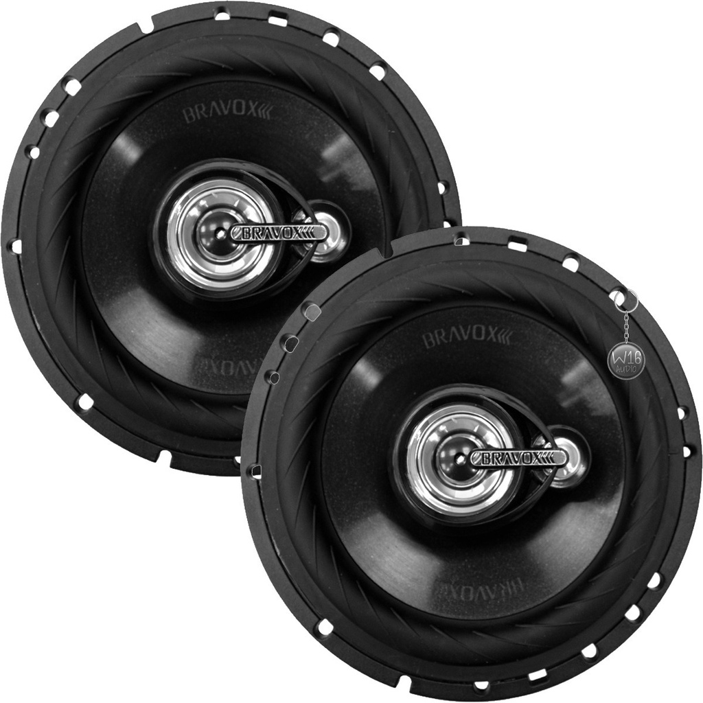 Alto Falante Bravox Triaxial Universal TR6U ( 6 Polegadas / 240w ) em Oferta na Shopee