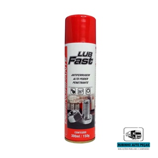 Desengripante Antiferrugem 300ml. Spray Lub Fast - Aeroflex em Oferta na Shopee
