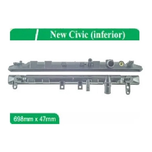 Caixa Radiador New Civic Inferior 2006 Ate 2011 #2