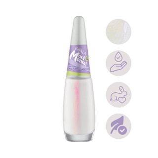 Esmalte Top Coat Vitaglow Movimenta Impala Manicure Unhas