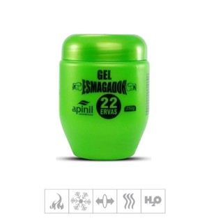 Gel Massageador 22 Ervas esmagador Apinil - Pote 240g