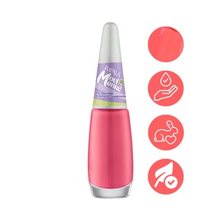 Esmalte Cremoso Rosa No Passinho Movimenta Impala Manicure