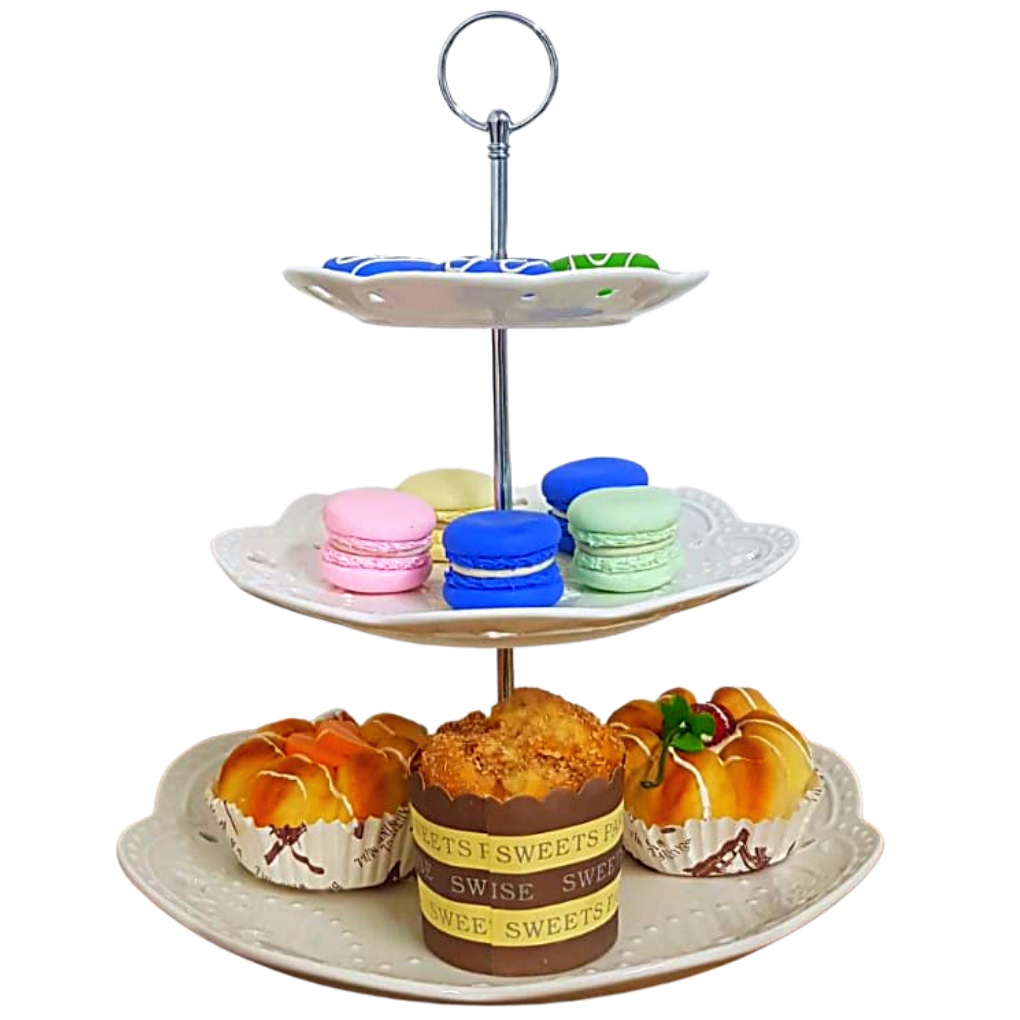 Suporte Porcelana Premium para Doces Cupcake Aniversário Casamento  Lindo