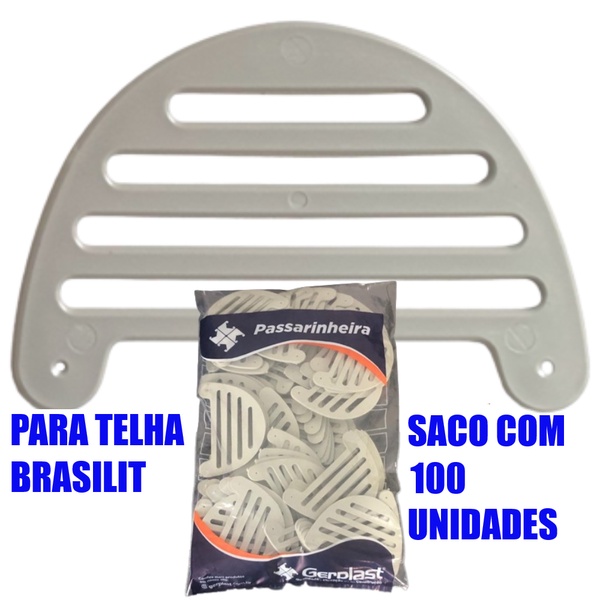 Tela Passarinheira Para Telhado Brasilit 100 und Anti pássaros