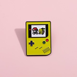 Desenho Animado Pikachu Ash Ketchum Jogo Broche De Alfinete Esmalte Anime Figura Lapela Crachás Para Amigos Fãs