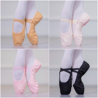 Sapatos De Dança De Ballet De Exame Profissional Para Crianças Adultas Mulheres Prática Couro De Sola Macia