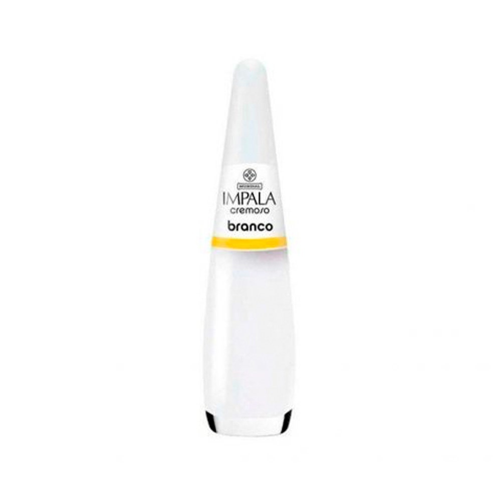 Esmalte Impala Cremoso Branco em Oferta na Shopee