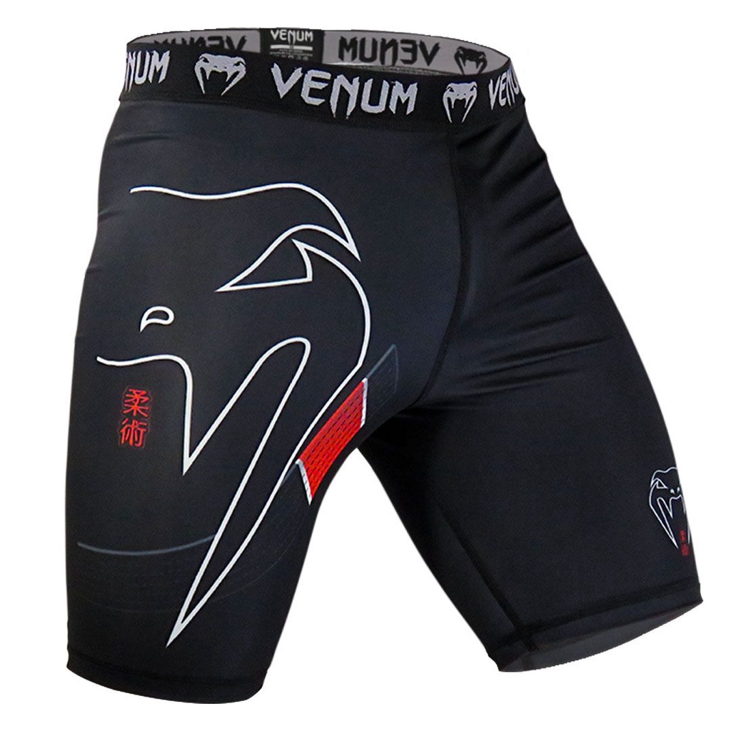 Short Compressão Masculino Venum Black Belt Dark Preto em Oferta na Shopee