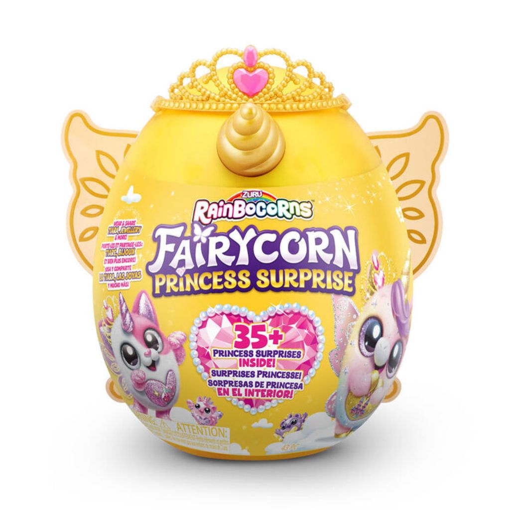 Pelúcia Rainbocorns Princesa Fada Surpresa Serie 6 Grande Tiara Dourada F0129-3 Fun em Oferta na Shopee