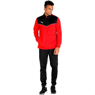 Conjunto Agasalho Puma individualRISE Tracksuit Masculino